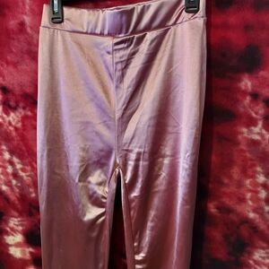 Shiny Pink Leggings